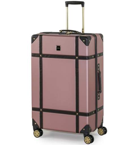 Obrázek z Cestovní kufr ROCK TR-0193/3-L ABS - růžová - 94 L 