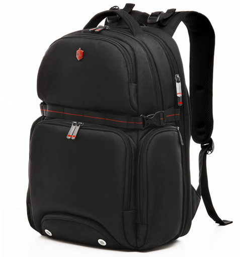 Obrázek z Batoh KRIMCODE Street Casual 13 - černá - 36,7 L 