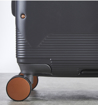 Obrázek z Cestovní kufr ROCK TR-0238/3-L ABS/PC - charcoal - 102 L + 20% EXPANDER 
