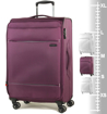 Obrázek z Cestovní kufr ROCK TR-0161/3-M - fialová - 76 L + 10% EXPANDER 