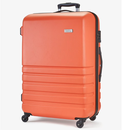 Obrázek z Cestovní kufr ROCK TR-0169/3-L ABS - oranžová - 86 L 