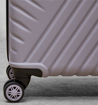 Obrázek z Sada cestovních kufrů ROCK Santiago ABS - fialová - 76 L / 51 L / 31 L 