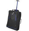 Obrázek z Kabinové zavazadlo CITIES T-830/1-55 - černá/modrá - 36 L 
