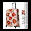 Obrázek z Plastový kufr MIA&nbsp;TORO Ricci Wood Mozaic Flowers L - barevný potisk - 98 L 