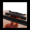 Obrázek z Plastový kufr MIA&nbsp;TORO Ricci Wood Mozaic Flowers L - barevný potisk - 98 L 