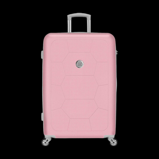 Obrázek z Plastový kufr SUITSUIT® Caretta Pink Lady L - růžová - 83 L 