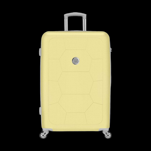 Obrázek z Plastový kufr SUITSUIT® Caretta Elfin Yellow L - žlutá - 83 L 