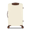 Obrázek z Plastový kufr SUITSUIT® Fab Seventies Antique White M - bílá - 60 L 