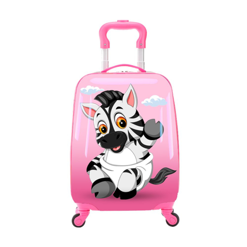 Obrázek z Dětský kufr TUCCI Lil Zebra - růžová - 25 L 