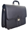 Obrázek z Aktovka REAbags 9003-TR - černá/nikl - 12 L 
