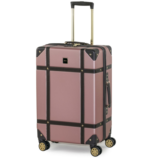 Obrázek z Cestovní kufr ROCK TR-0193/3-M ABS - růžová - 60 L 