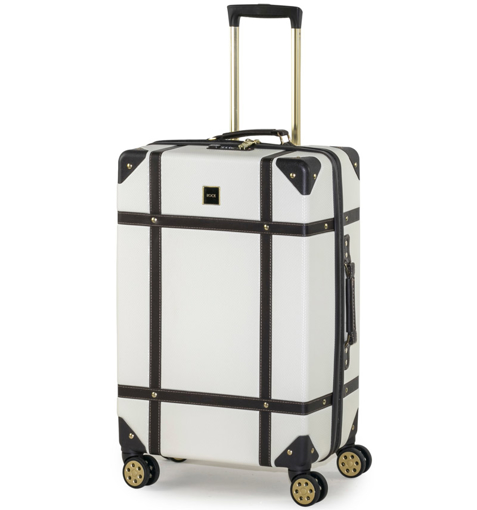 Obrázek z Cestovní kufr ROCK TR-0193/3-M ABS - krémová - 60 L 