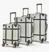 Obrázek z Sada cestovních kufrů ROCK TR-0193/3 ABS - krémová - 94 L / 60 L / 34 L 