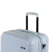 Obrázek z Kabinové zavazadlo ROCK TR-0214/3-S ABS - světle modrá - 42 L + 13% EXPANDER 