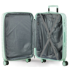 Obrázek z Cestovní kufr ROCK TR-0214/3-M ABS - světle zelená - 60 L + 10% EXPANDER 