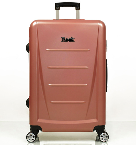 Obrázek z Cestovní kufr ROCK TR-0229/3-L ABS - růžová - 97 L 