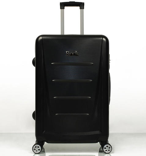 Obrázek z Cestovní kufr ROCK TR-0229/3-M ABS - černá - 71 L 