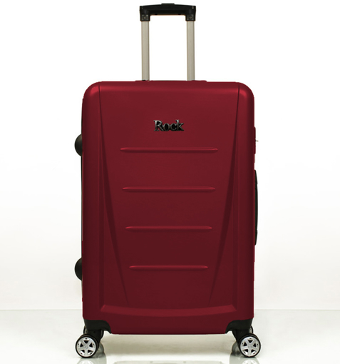 Obrázek z Cestovní kufr ROCK TR-0229/3-M ABS - červená - 71 L 