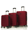 Obrázek z Sada cestovních kufrů ROCK TR-0229/3 ABS - červená - 97 L / 71 L / 34 L 