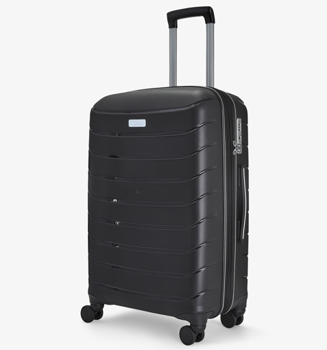 Obrázek z Cestovní kufr ROCK TR-0241/3-M PP - černá - 59 L + 15% EXPANDER 