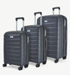 Obrázek z Sada cestovních kufrů ROCK TR-0241/3 PP - charcoal - 86 L / 59 L / 36 L + 15% EXPANDER 