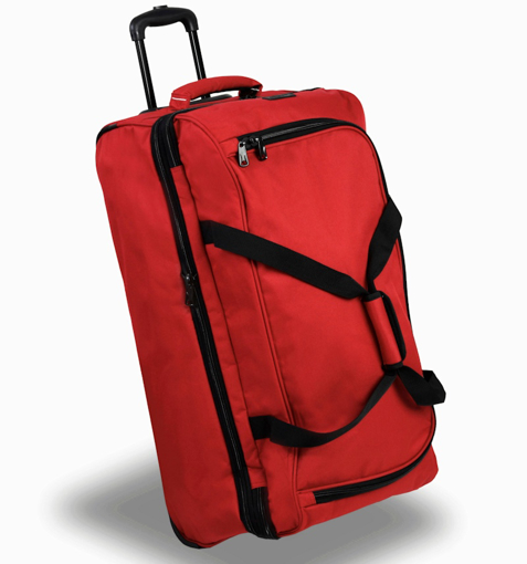 Obrázek z Cestovní taška na kolečkách ROCK TT-0031 - červená - 88 L + 20% EXPANDER 
