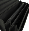 Obrázek z Aktovka REAbags 7618-T - černá/nikl - 19 L 