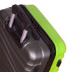 Obrázek z Kabinové zavazadlo METRO LLTC1/3-S ABS - zelená/šedá - 37 L 