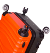 Obrázek z Cestovní kufr METRO LLTC1/3-L ABS - oranžová/šedá - 94 L 