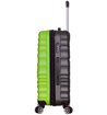 Obrázek z Cestovní kufr METRO LLTC1/3-L ABS - zelená/šedá - 94 L 
