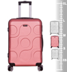 Obrázek z Cestovní kufr METRO LLTC4/3-M ABS - růžová - 54 L 