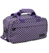 Obrázek z Cestovní taška MEMBER'S SB-0043A - fialová/bílá - 14 L 