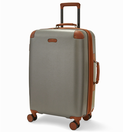 Obrázek z Cestovní kufr ROCK TR-0219/4-M ABS/PC - šedá - 57 L + 20% EXPANDER 