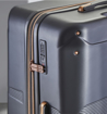 Obrázek z Cestovní kufr ROCK TR-0238/3-M ABS/PC - charcoal - 60 L + 20% EXPANDER 