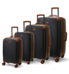Obrázek z Sada cestovních kufrů ROCK TR-0219/4 ABS/PC - černá - 135 L / 84 L / 57 L / 35 L + 20% EXPANDER 