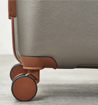 Obrázek z Sada cestovních kufrů ROCK TR-0219/3 ABS/PC - šedá - 84 L / 57 L / 35 L + 20% EXPANDER 