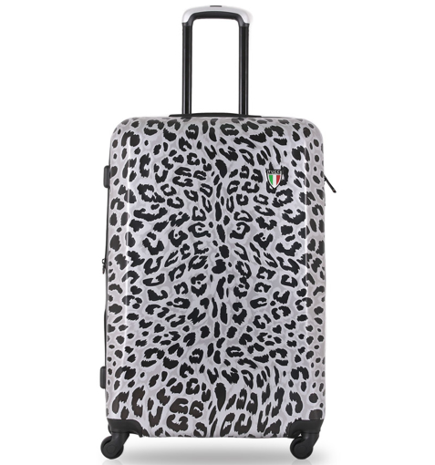Obrázek z Cestovní kufr TUCCI T-0158/3-M Winter Leopard - 57 L + 35% EXPANDER 