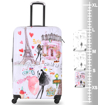 Obrázek z Kabinové zavazadlo TUCCI T-0163/3-S Paris Love - 33 L 