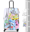 Obrázek z Kabinové zavazadlo TUCCI T-0164/3-S New York Love - 33 L 