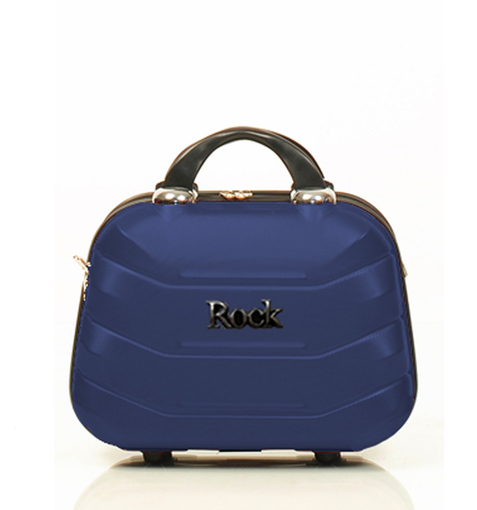 Obrázek z Kosmetický kufr ROCK TR-0230 ABS - tmavě modrá - 11 L 