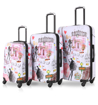 Obrázek z Sada cestovních kufrů TUCCI T-0163/3 Paris Love - 88 L / 57 L + 35% EXPANDER / 33 L 