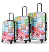 Obrázek z Sada cestovních kufrů TUCCI T-0168/3 J’aime Paris - 88 L / 57 L + 35% EXPANDER / 33 L 