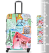 Obrázek z Sada cestovních kufrů TUCCI T-0168/3 J’aime Paris - 88 L / 57 L + 35% EXPANDER / 33 L 