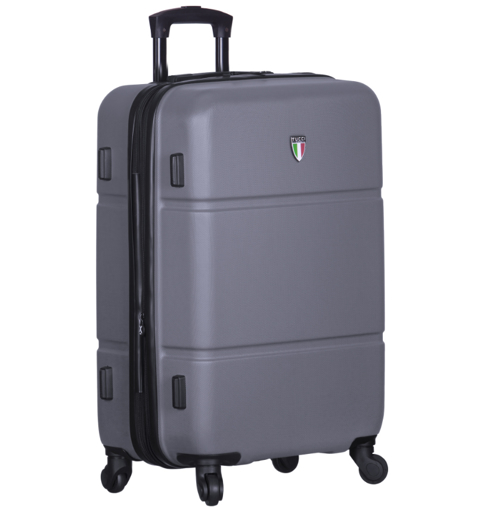 Obrázek z Cestovní kufr TUCCI T-0117/3-L ABS - charcoal - 94 L + 35% EXPANDER 