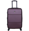 Obrázek z Cestovní kufr TUCCI T-0117/3-M ABS - vínová - 63 L + 35% EXPANDER 
