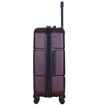 Obrázek z Cestovní kufr TUCCI T-0117/3-M ABS - vínová - 63 L + 35% EXPANDER 