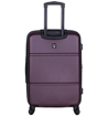 Obrázek z Cestovní kufr TUCCI T-0117/3-M ABS - vínová - 63 L + 35% EXPANDER 