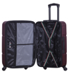 Obrázek z Cestovní kufr TUCCI T-0117/3-M ABS - vínová - 63 L + 35% EXPANDER 