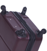 Obrázek z Cestovní kufr TUCCI T-0117/3-M ABS - vínová - 63 L + 35% EXPANDER 