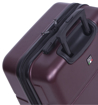Obrázek z Cestovní kufr TUCCI T-0117/3-M ABS - vínová - 63 L + 35% EXPANDER 